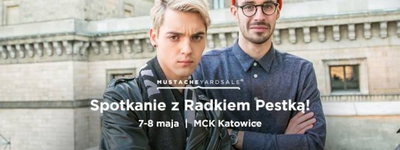Zlot fanów Radka Pestki na Mustache Yard Sale Katowice