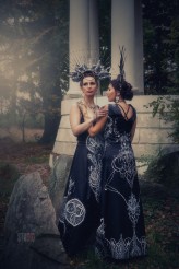 st_andy Anushka&Bethushka, sukienki ręcznie malowane 