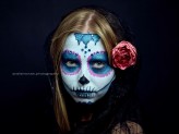 PhotoLightRoom Halloween Sugar Skull makeup