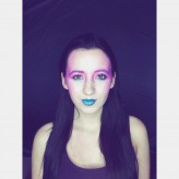 blackbloodmakeup Inspiration disco make-up. 80's♥