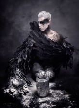 sickfuck                             "From ashes - reborn"

Photo: Annie Bertram
MUA: Denise Arthemis Maskenbild Müller
Design/Styling: Schnittmuskel
Wings: Arthermiswings
Funeral urn: HR Giger (HR Giger Museum collection)            