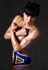 MakeUpMartyna 
Ewa Brodnicka - WBF World Boxing Champion
