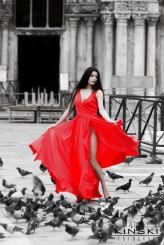 studiokinski Lady & Red - zdjęcia Wenecja Plac św.Marka