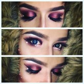MakeupByMirek makijaż sceniczny, wieczorowy z aplikacjami Swarovski