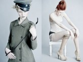 agataw Modelki: Antonina, Jackie / ML Studio; stylizacja i fryzury: Magda Lipiejko; seria przygotowywana na wystąwę Magdy w ramach Poland Fashion Week