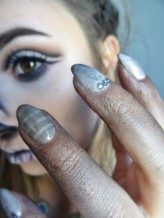 Martyna_Zatka_Make_Up Squll Lady, charakteryzacja halloweenowa.