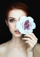 Marcepanowa14 "Flower power" flash make up photoshoot 
Make-up & Photo : Katarzyna Bajda-Rusztowicz