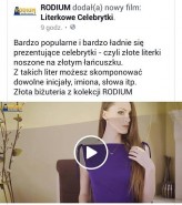 chciaalbyys Reklama biżuterii RODIUM
realizacja : Łukasz Płoch, Kamil Blat; 
SOUND VISUAL AND CREATIVE STUDIO KOLBUSZOWA 
