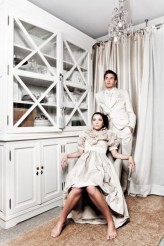 maiika sesja mody dla magazynu Prestiż sukienka Yulia Babich