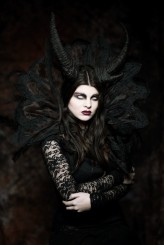 ashir Devilish woman
Dress &amp;amp;amp;amp; collar: www.facebook.com/JustynaWaraczynskaVarma.CostumeFashionDesigner
Horns: https://www.facebook.com/pages/Karonell/313261015543223?fref=ts