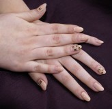 Alexandra89 Stylizacja paznokci na tipsie, metodą żelową. :)