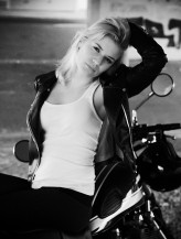 mjay Motorcycle girl.