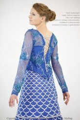Krystian9865kz Temat: Carska Rosja- Jajko Faberge projekt sukni autorstwa Krystiana Zawady 