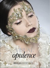 monikakiernicka Edytorial "Visual Opulence" - magazyn Make-up Trendy 