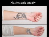 makeupworld Zakrycie tatuażu tzw wizaż medyczny
