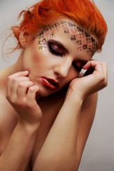 Isabella_makeup Jeszcze jeden makijaż artystyczny :)