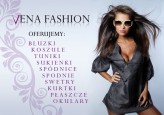 rzientek Zaprojektowanie profesjonalnie wyglądającej wizytówki oraz logotypu dla hurtowni odzieży damskiej Vena Fashion