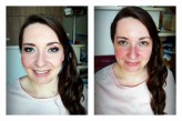 Aga_Kaspersky Moja klienta przed i po makijażu:)