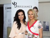 Brillianceboutique Twórca Brilliance Agata Trojanowska i aktorka Anna Samusionek na pokazie najnowszej kolekcji marki Brilliance