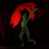 adiemus1 &quot;Green Warrior&quot; -bodypainting