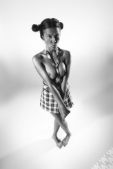 pasiasty model: Paulina
MUA & photo: me

skirt & tie - me