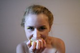 aleksandra_sza makijaż owocowy, modelka: Kinga