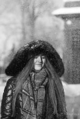 FotobyHania Sesja z tegorocznej, przepięknej, mroźnej zimy. trzeba było ją uwiecznić na zdjęciu z piękną modelką!