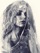 Mozolek …475…
Model Joanna Tyszka.
Photography by Michał Mozolewski.
Acrylic, mixed, scan.
https://www.instagram.com/michalmozolewski 
https://www.facebook.com/MichalMozolewski
/2017r./