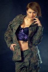 grzegorzz Sesja "wojskowa', modelka Karolina