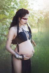 LadyCleopathra Pogańsko-pradawna sesja ciążowa :)