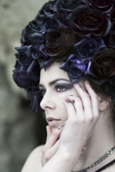 deniya Stylization : Lia Mayfair Make up & Stylization
Modelka : Weronika "Biruta "Kamola
Crown of roses: DIY Lia Mayfair & Maski Baby Jagi 
Dress: Mohito