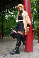 Naami Cosplay z Anime Demon Slayer - Zenitsu 