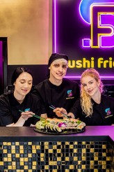 weronikaorska Sesja reklamowa dla nowej restauracji Sushi Friends w Krakowie