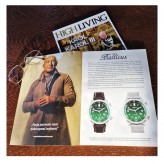 Gotfryd1366 Publikacja w High living Krzysztof Miruć kampania Balticus Watches