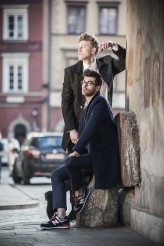 kolorowy modele: Piotr Zębik i Kamil Bieła
ubrania: Lebelt