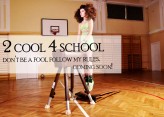 malldonka 2 cool 4 school 
don`t be a  fool, follow mu rules.

designer: Katarzyna Górecka
model ALice Rebel
hair Michał Sadowski
make up KAsia Banska
