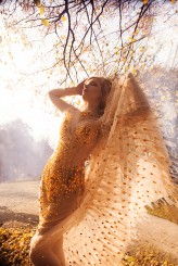 Dabrowka                             Zdjęcie Magdalena Baczyńska
Projekt sukni Patrycja Kujawa
Modelka Aleksandra Holc
Makijaż mojego autorstwa            