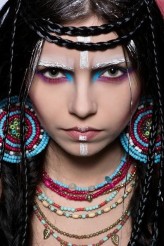 MartaKowaliszyn Edytorial etno "Around the World" - Magazyn Make-up Trendy

