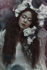 coffeeholic Mua: Izabela Kolanowska 
Wreath: Lola White 
Dress: Szafa- Dream on - Plenery Fotograficzne 
Plener OPHELIA z Dream on - Plenery Fotograficzne