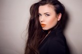 Matylda_Make-Up Wizaż: Matylda Jedynak
Trendy wiosna/lato 2014 - pomarańczowe usta