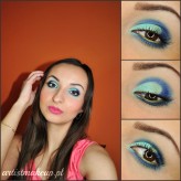 artistmakeup Blue & Mint makeup