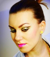 Aga_Kaspersky Make-up sesyjny : Neony
