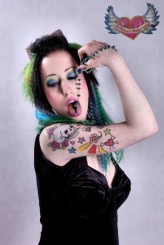 ashlee_ Makijaż,fryzura, bodypainting (tatuaż):Ashlee