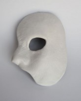poohi Maska wykonana z białej skóry na zamówienie
