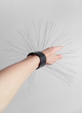 velstar LEATHER BRACELET WITH HORSEHAIR - MICHAEL ASMAN