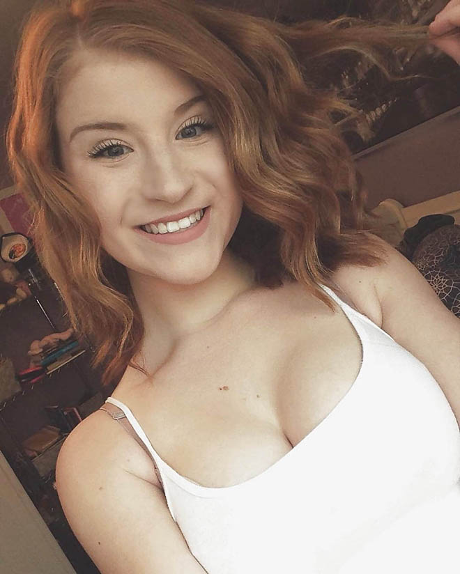 Ginger british teen