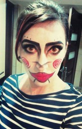 KataszaBora halloween make-up