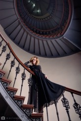 ManiaMedia Sesja Stairway to fashion przy współpracy z projektantką sukien Little Black