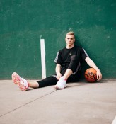 Grabobasketball Podczas sesji zdjęciowej dla Kickz.com w Bilbao.