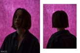 adanethel Autoportrety z serii "Behind the magenta background" 
